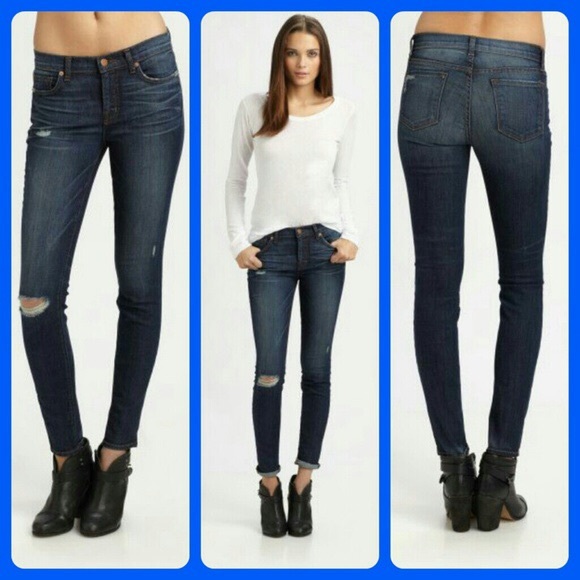 J Brand Denim - J BRAND 811 mid rise skinny leg jeans SALEM 23